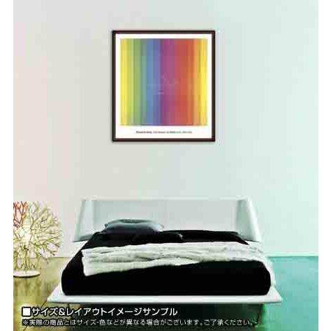ポスター アート Spectrum IV（エルスワース ケリー） 額装品 ウッド 