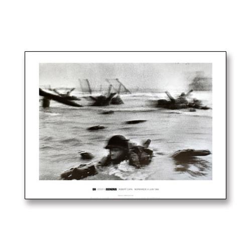 Normanky 6 June 1944 Magnum Photos 40th（ロバート キャパ） 額装品
