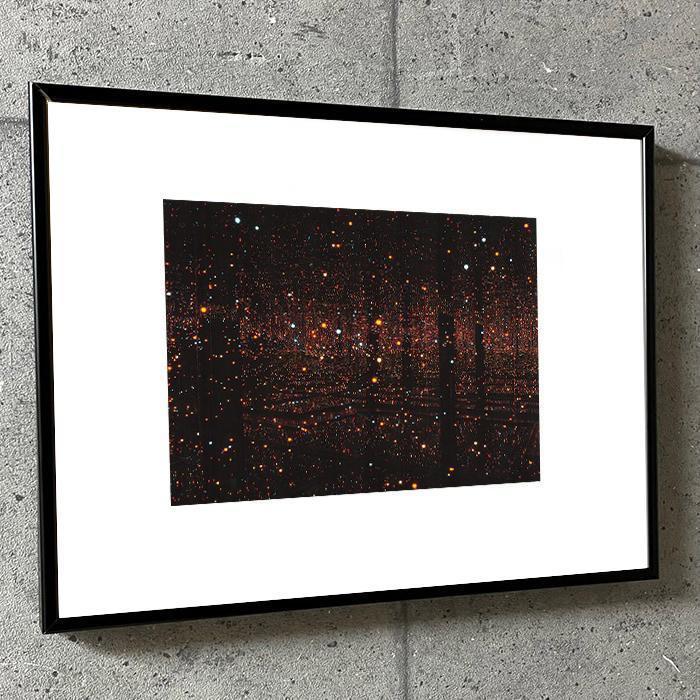 限定マット額装品/草間彌生/4点セット/インテリア/アート/特別品