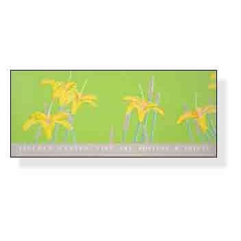 アート Day Lilies 1992年 限定800枚（アレックス カッツ） 【鋭角】 額装品 アルミ製ベーシックフレーム
