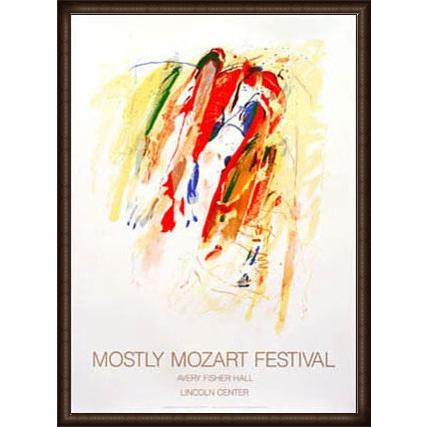 ポスター アート Mostly Mozart Festival 1990 モーツァルト 