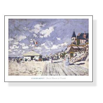 額装品/Sur les planches de Trouville/クロード モネ/ポスター/アート/インテリア_1