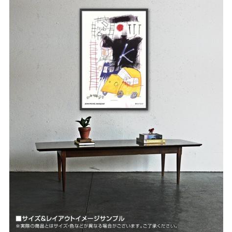Untitled 02 ジャン ミシェル バスキア 額装品 ウッドベーシックフレーム Lm414r Wb Azポスター 通販 Yahoo ショッピング