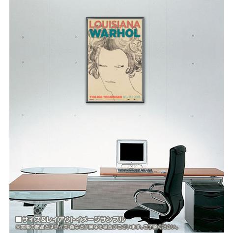 Female Head 1957（アンディ ウォーホル） 額装品 アルミ製ベーシック 