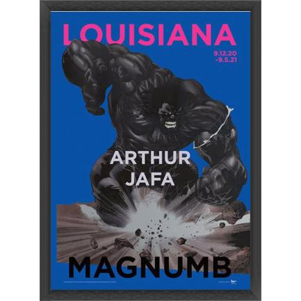 Magnumb Blue 2017/アーサー ジャファ/額装済 : azポスター