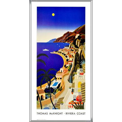 リビエラコースト（トーマス マックナイト） 額装品 アルミ製ハイ