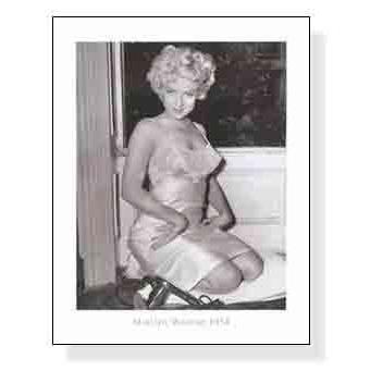 Marilyn Monroe 1954（フォトグラフ） 額装品 ウッドベーシックフレーム_2