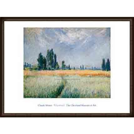 残りわずか ポスター アート Wheatfield 11 クロード モネ 額装品 ウッドハイグレードフレーム M1911 Wh Azポスター 通販 Yahoo ショッピング 本店は Www Easydent Cl
