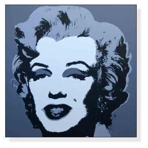 アンディウォーホル マリリンモンロー額縁付