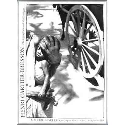 ポスター アート Village Baby（アンリ カルティエ ブレッソン） 額装