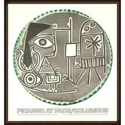 パブロ ピカソ(PABLO PICASSO)、【抱擁⑤】、希少画集より、状態良好
