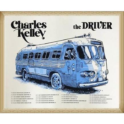 チャールズ・ケリーツアープリント ティム ドイル/ポスター（ティム ドイル） 額装品