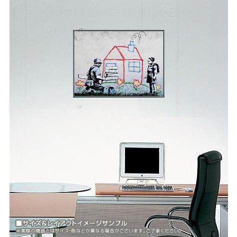 Playhouse /アートポスター/バンクシー/額装品 : azポスター - 通販 
