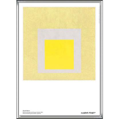 Study for Homage to the Square（ジョセフ アルバース） 額装品