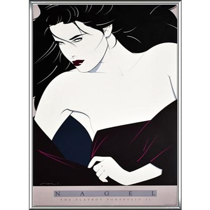 Vintage Patrick Play Boy II（パトリック ナーゲル） 額装品 アルミ製