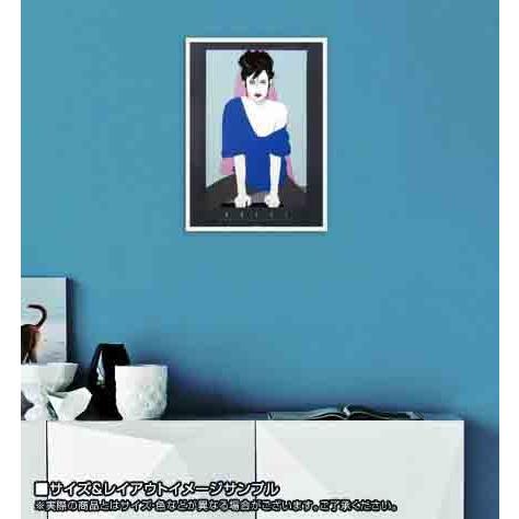 Blue Sweater 1990（パトリック ナーゲル） 額装品 ウッドベーシック 