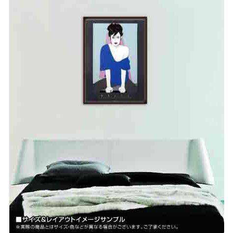 Blue Sweater 1990（パトリック ナーゲル） 額装品 ウッドハイグレードフレーム_1