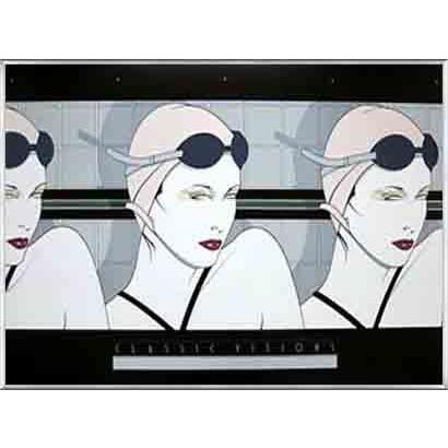 Swimmers 1979年/パトリック ナーゲル/ポスター Patrick Nagel