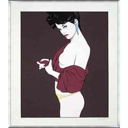 ポスター アート Playboy Portfolio　1989年　限定1250枚（パトリック ナーゲル） 額装品 アルミ製ベーシックフレーム