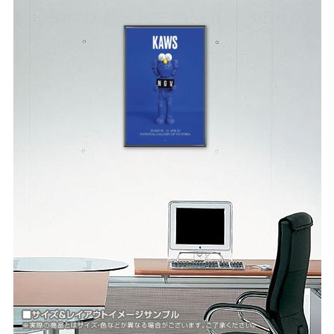 KAWS BFF BLUE NGV（カウズ） 額装品 アルミ製ベーシック