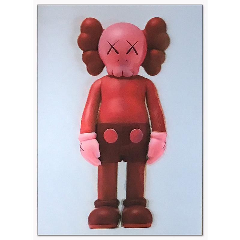 限定マット額装品⁄KAWS カウズ エキシビジョン限定⁄Companion カウズ