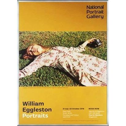 ポスター ウィリアム・エグルストン Portraits exhibition untitled 1975 アーティスト手書きサイン入り｜aziz｜02