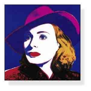 ポスター アート イングリッドバーグマン （ラージ）（アンディ