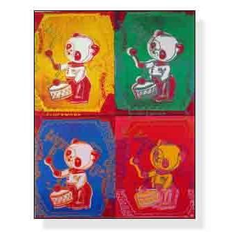 アンディウォーホールFour Pandas/ウォーホル/ポスター アンディウォーホールFour Pandas/ウォーホル/ポスター