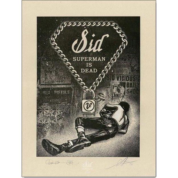 シド・ヴィシャス(Sid Vicious)Superman is Dead 限定200枚 （オベイ