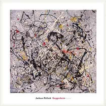 Number 18 1950（ジャクソン ポロック） 額装品 ウッドベーシックフレーム