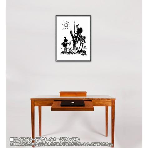 ピカソ　大判ポスター　アルミ額装 Amazon.co.jp: ポスター パブロ ピカソ ドンキホーテ 額装品