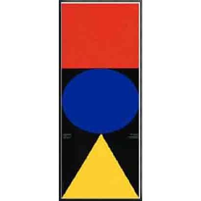 ポスター アート Archiv1986年 ott&stein（バウハウス） 額装品 アルミ製ハイグレードフレーム