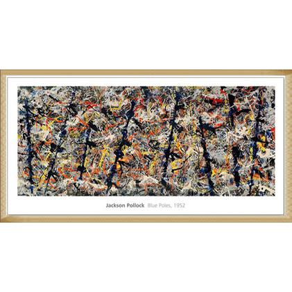 Blue Poles 1952 ジャクソン ポロック 額装品 ウッドベーシックフレーム P4461t Wb Azポスター 通販 Yahoo ショッピング