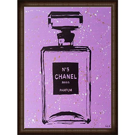 Chanel Purple Urban Chic/アーティスト不明/フレーム額装 ポスター