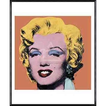マリリンモンロー 1964 (Orange)（アンディ ウォーホル） 額装品