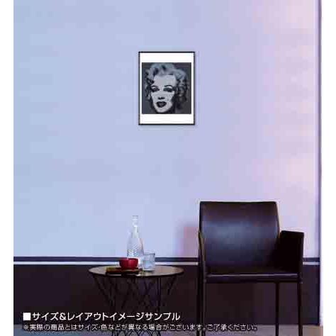 特別額装品/マリリンモンロー(Marilyn)1967(black)/ウォーホル マリリンモンロー 1967 (black)（アンディ ウォーホル） 額装品 アルミ