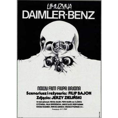 ポスター アート Limuzyna Daimler Benz Filip Bajon 1982