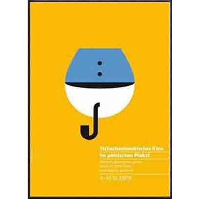 ポスター アート Czechoslovak Films in Polish Poster 2009 限定200枚（ジョアンナ ゴルスカ/イェジ スケイキン） 額装品 アルミ製ハイグレードフレーム