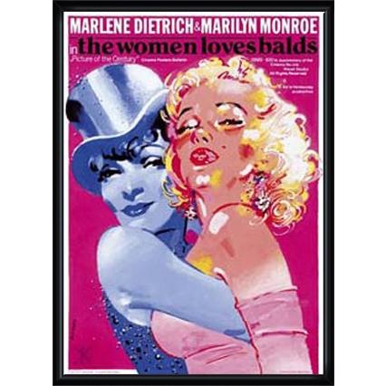 マレーネ ディートリッヒ & マリリン モンロー（ヴァルデマル