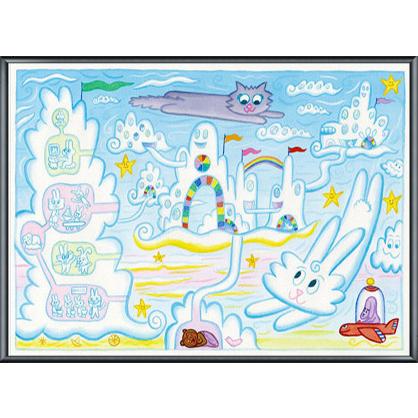 ロドニー1（ロドニー グリーンブラット） 額装品 アルミ製ベーシック 