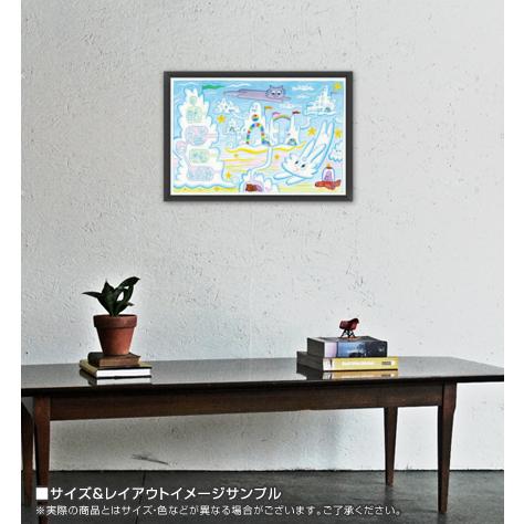 ロドニー1（ロドニー グリーンブラット） 額装品 ウッドベーシック 