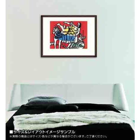ポスター アート LE CIRQUE 限定1000枚（レジェ） 額装品 ウッドハイ 