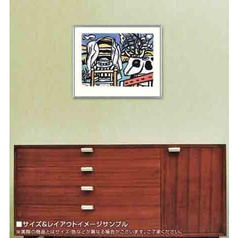 ポスター アート LA CHAISE 限定1000枚（レジェ） 額装品 アルミ製 
