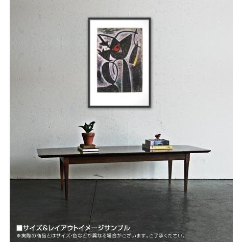 Le Oeil Rouge（ジョアン ミロ） 額装品 ウッドベーシック