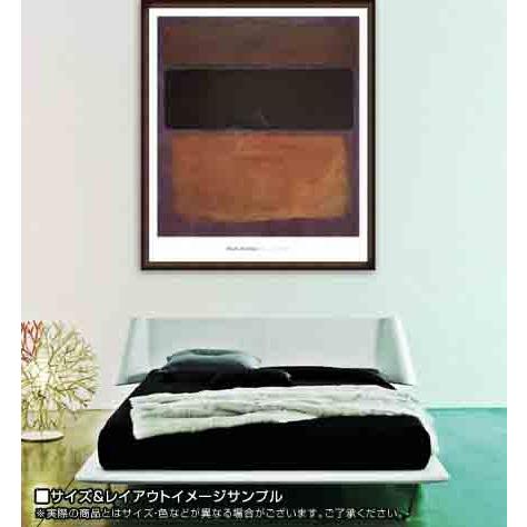 ポスター アート No. 10 1963（マーク ロスコ） 額装品 ウッドハイ 