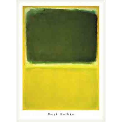 Untitled、 1951（マーク ロスコ） 額装品 ウッドベーシック