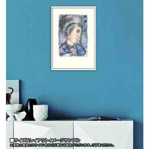 ポスター アート Autoportrait 1965 限定1000枚（マルク シャガール 