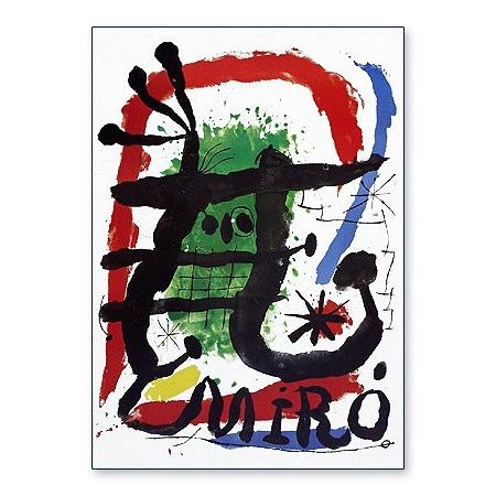 Untitled（ジョアン ミロ） 額装品 アルミ製ハイグレードフレーム_2