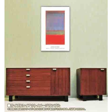 No.6(Violet Green and Red)1951（マーク ロスコ） 額装品 アルミ製