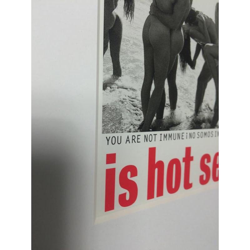 Safe Sex is Hot ブルース ウェーバー アートポスター Safe Sex is Hot ブルース ウェーバー アートポスター